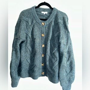 Madewell button up sweater